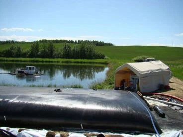 Geotube αφυδάτωσης